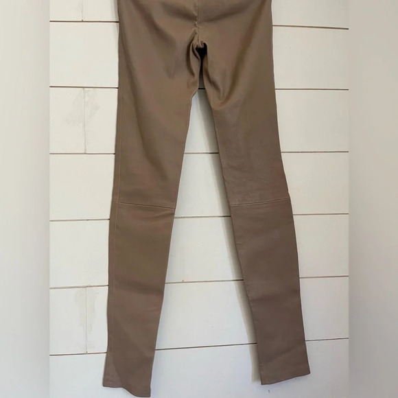 Helmut Lang Leather Ankle Leggings size 4 - Picture 10 of 14